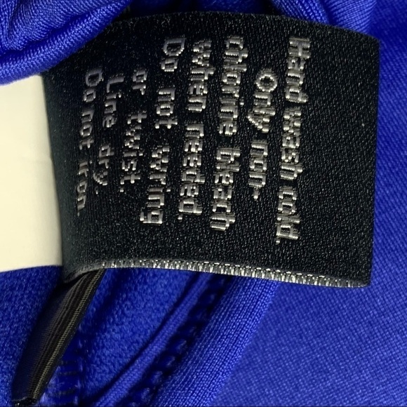 Apt. 9 | Size 6 | Blue | 3 Tier Ruffles Ruched Detail | Tankini Swim Top - Picture 7 of 8